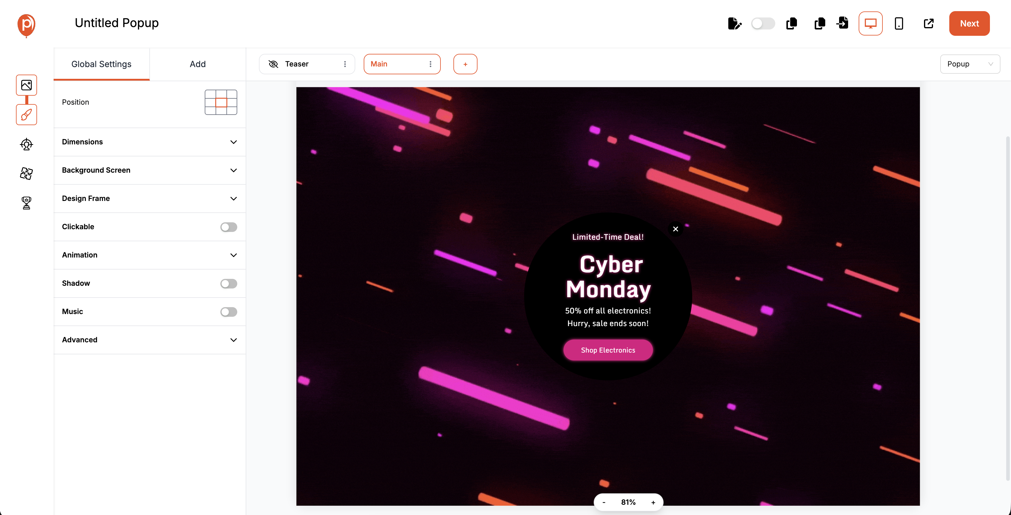Customizing Content