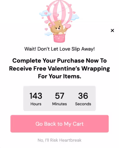 Valentine’s Countdown Timer