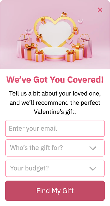 Gift Guide Popup