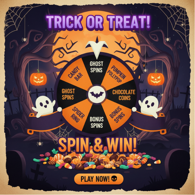 Spin-the-Wheel for a Trick or Treat