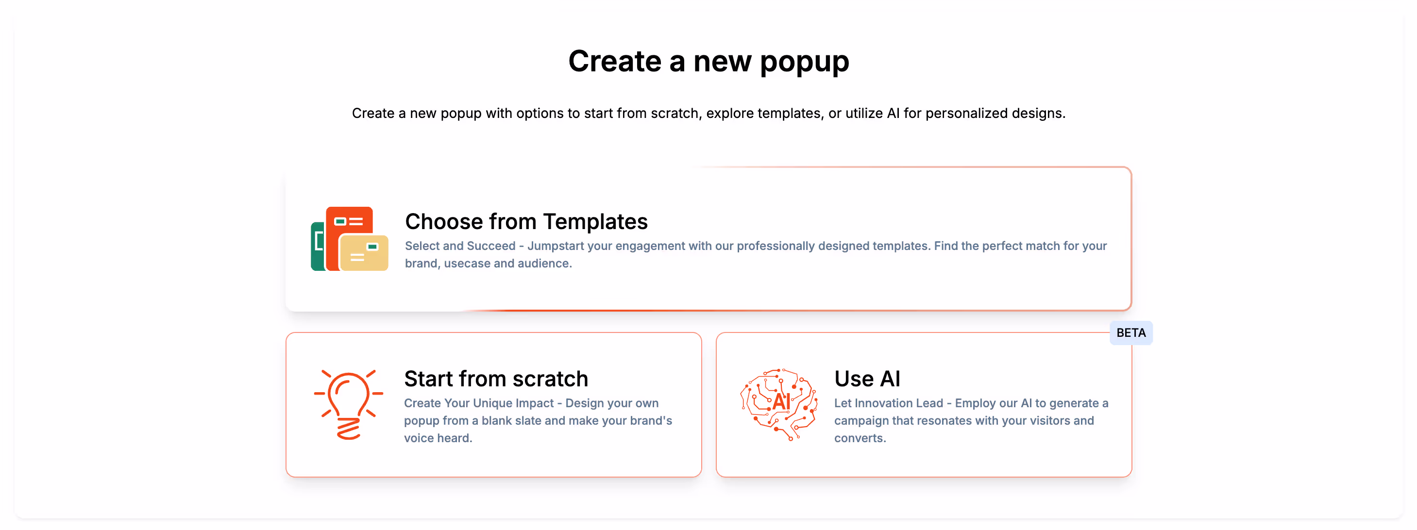Create Your Popup