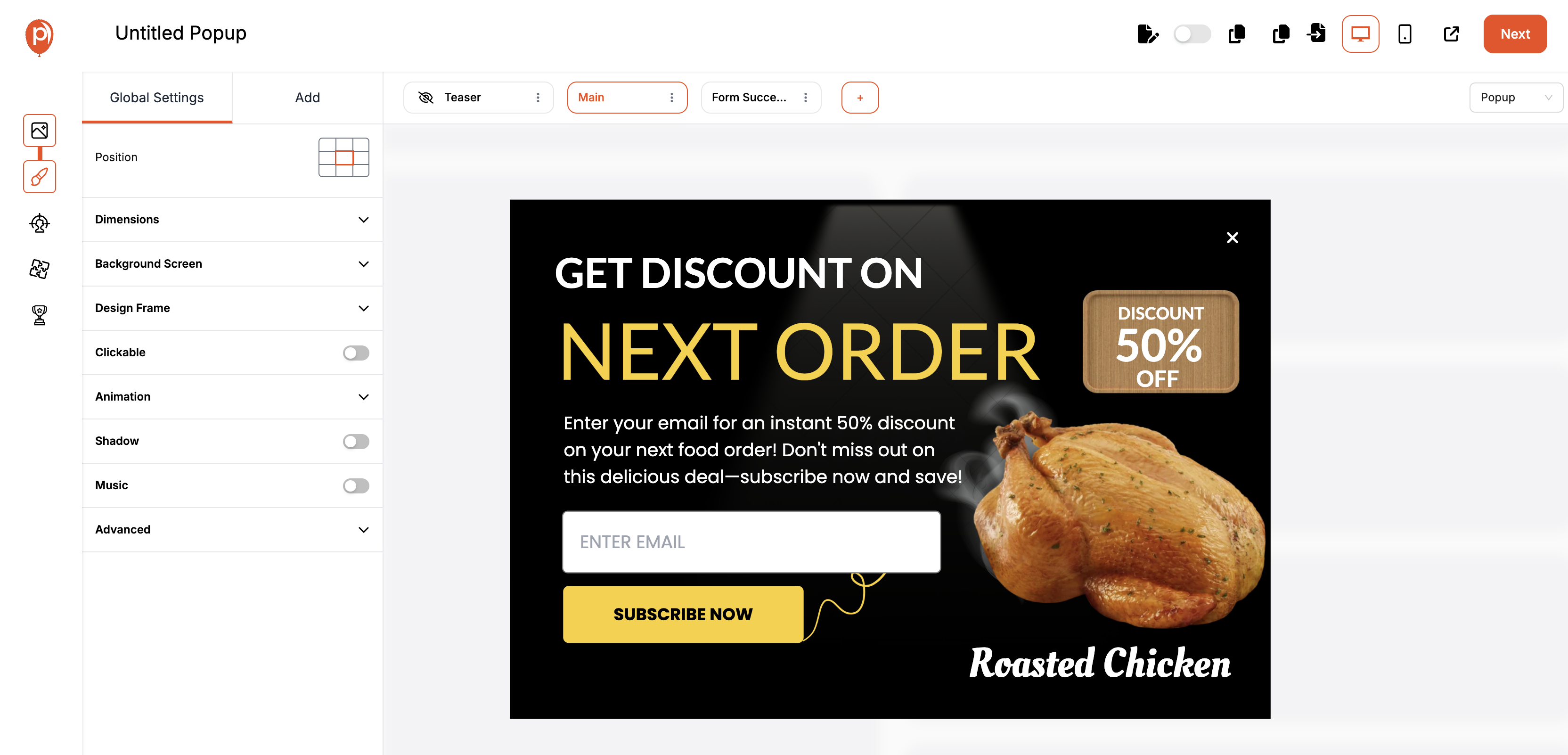 Designing Effective Page-based Popups