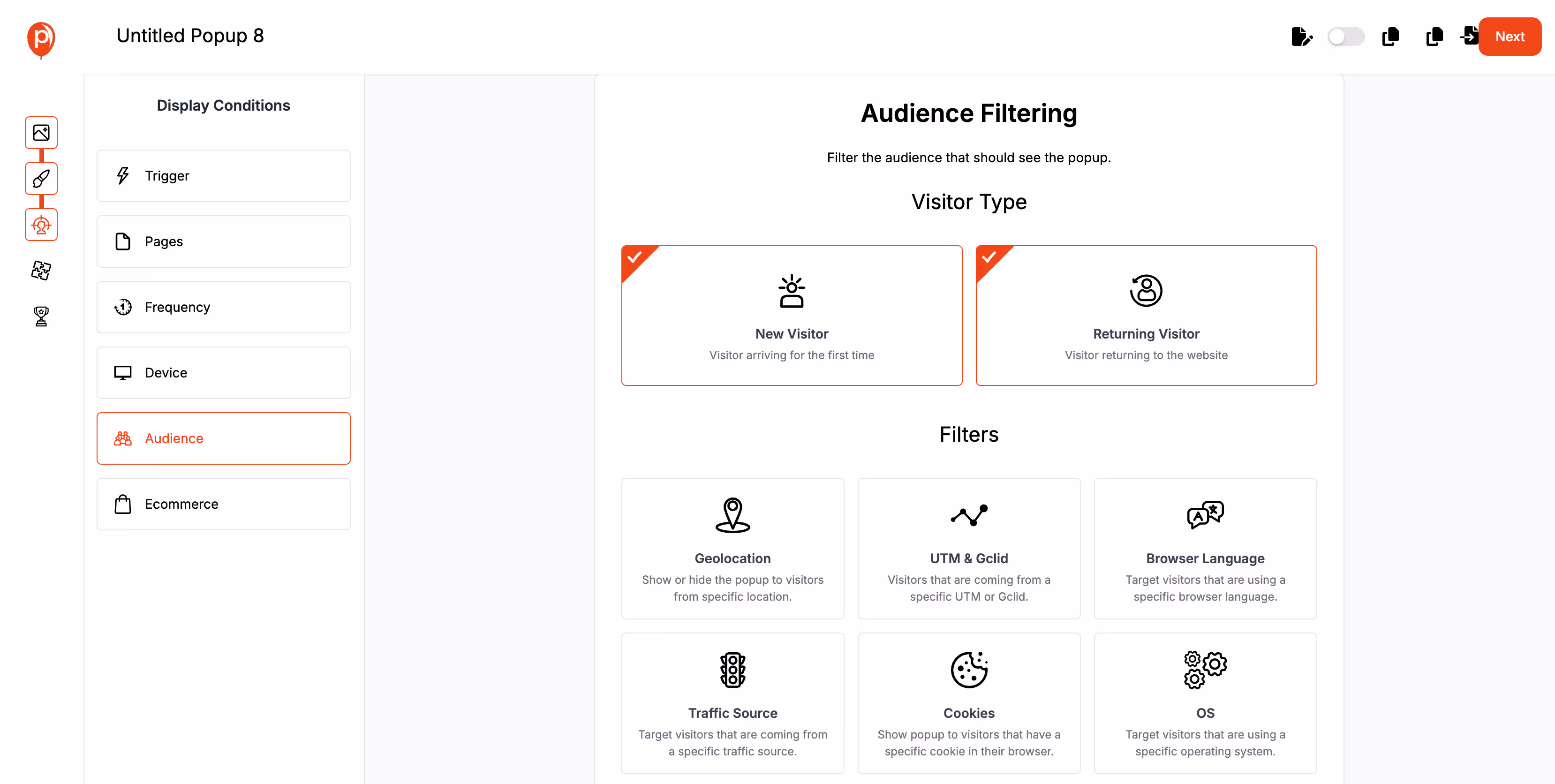 Filter Your Audience