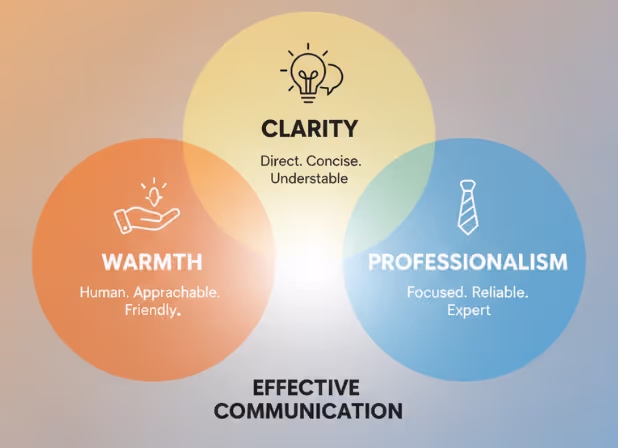 Balancing Warmth, Professionalism, and Clarity