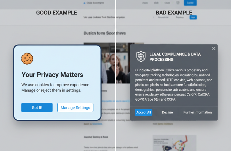 Keep It Simple, Clear, and Non-Intrusive