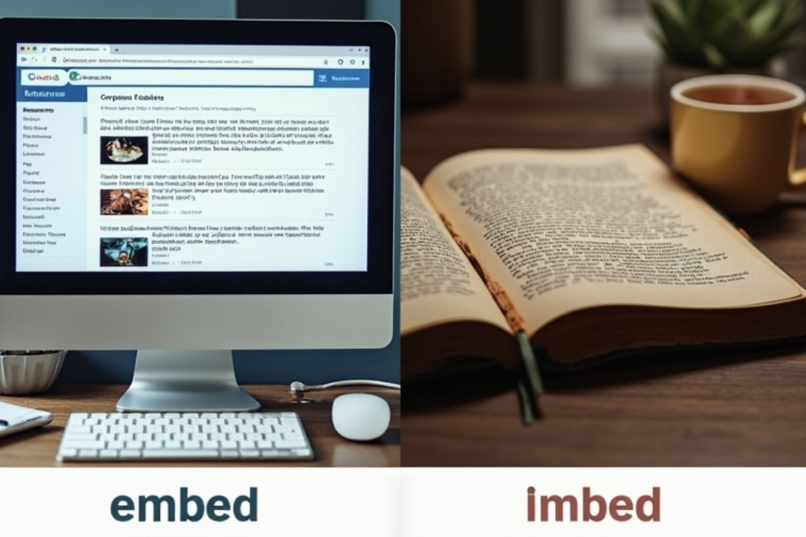Key Differences Between Embed and Imbed