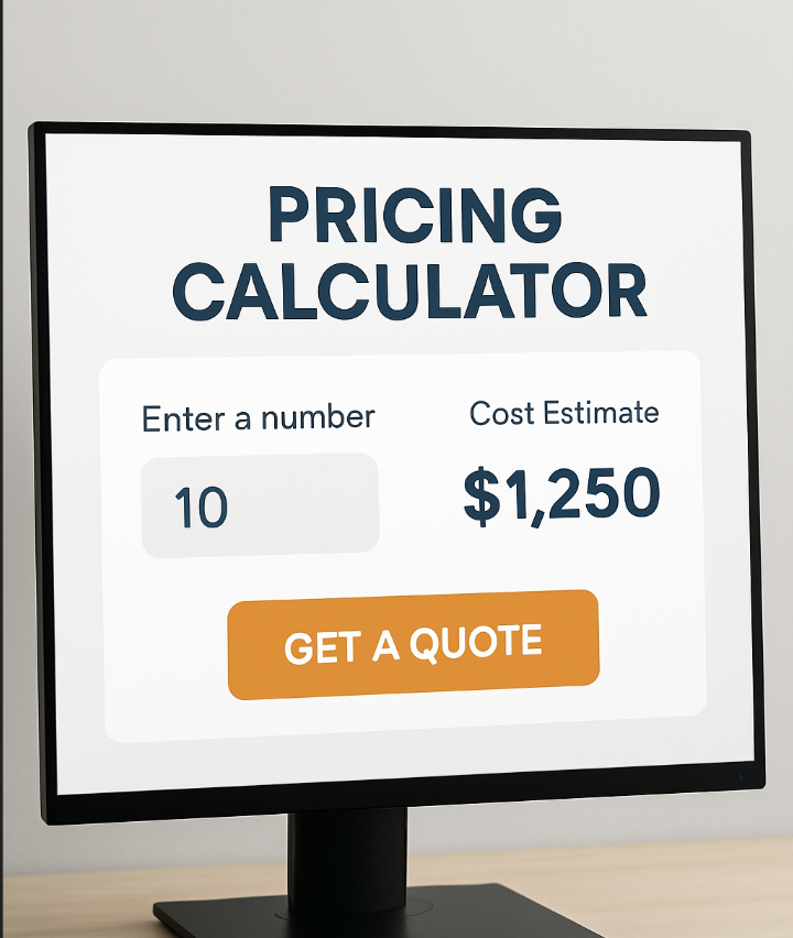 Pricing Calculators Pricing Calculators