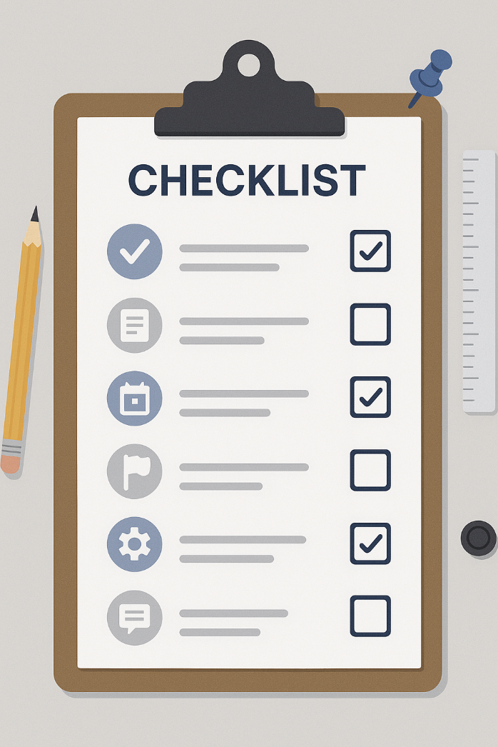 Templates and Checklists Templates and Checklists