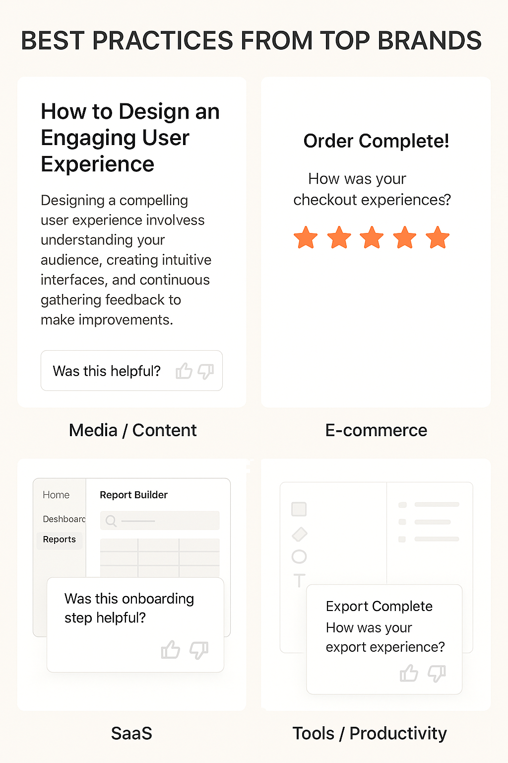 Best Practices from Top Brands
