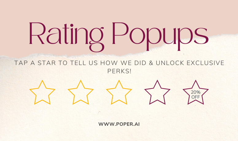 rating popups