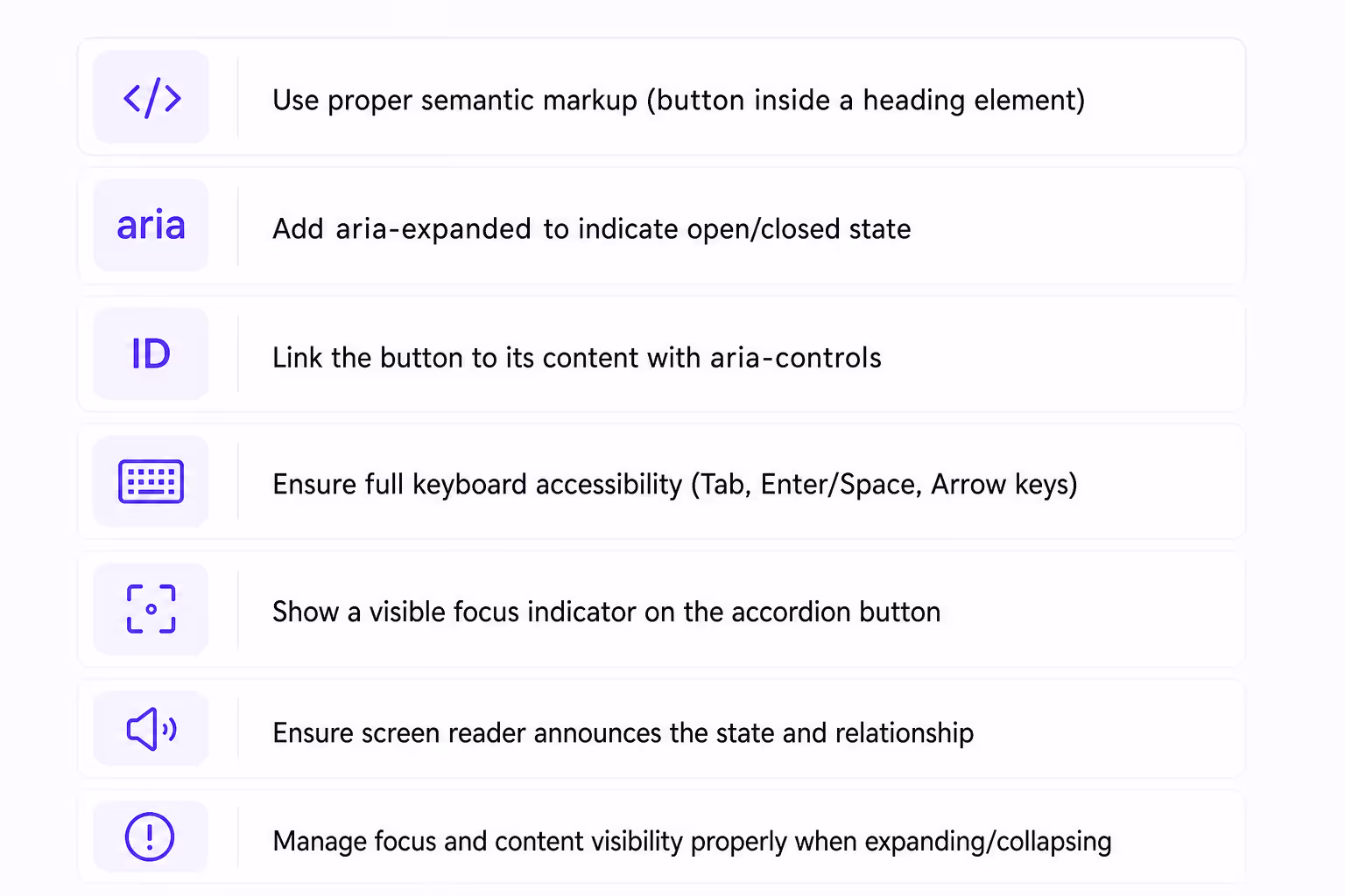 Accessibility checks you should not skip