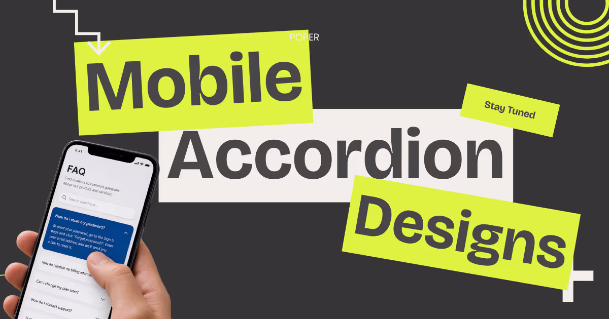 Mobile Accordion Designs