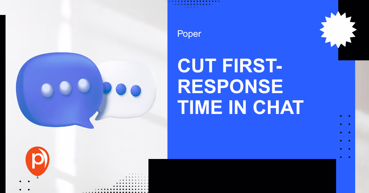 How to Cut First-Response Time Without Hiring More Agents