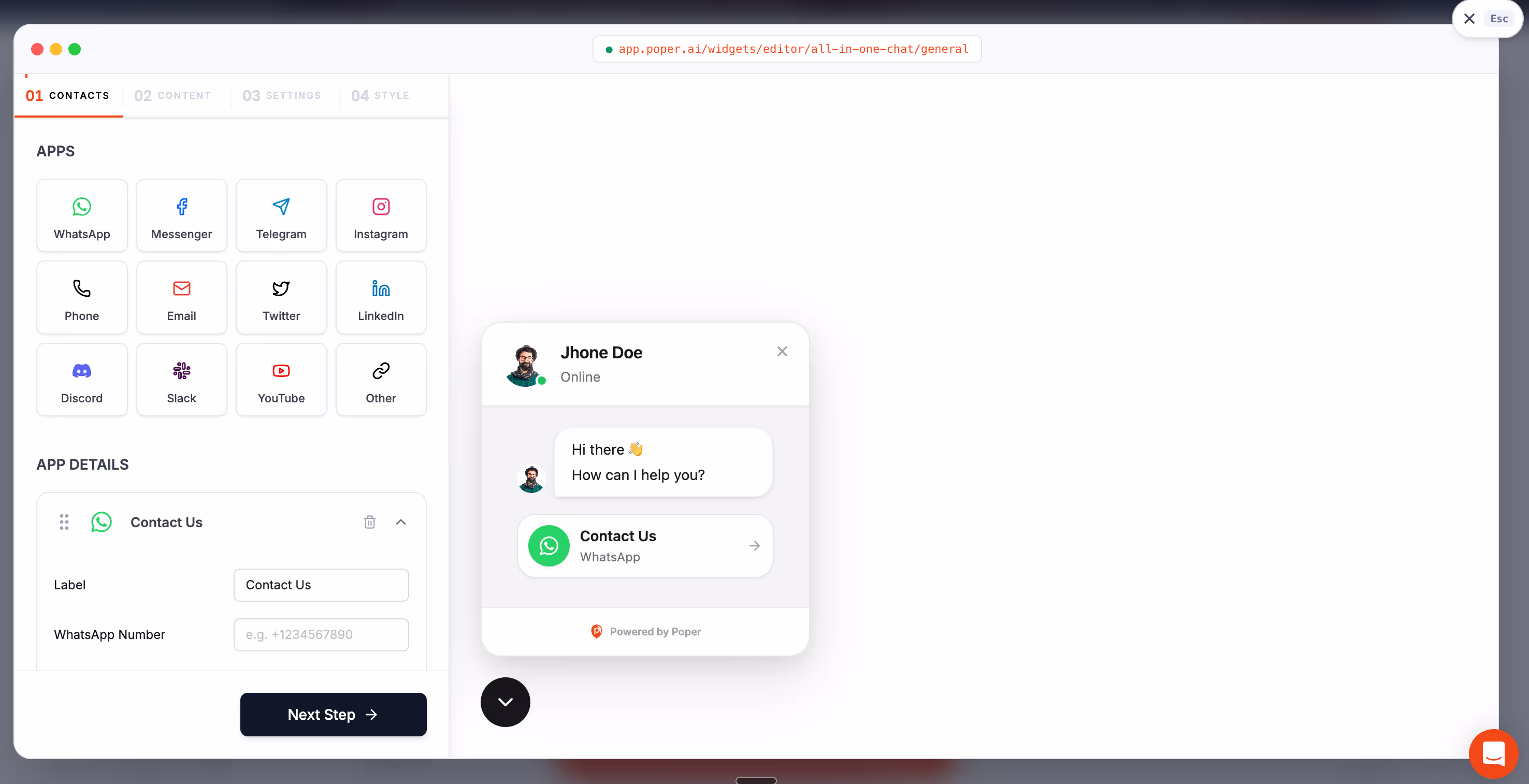 Poper's All in one chat