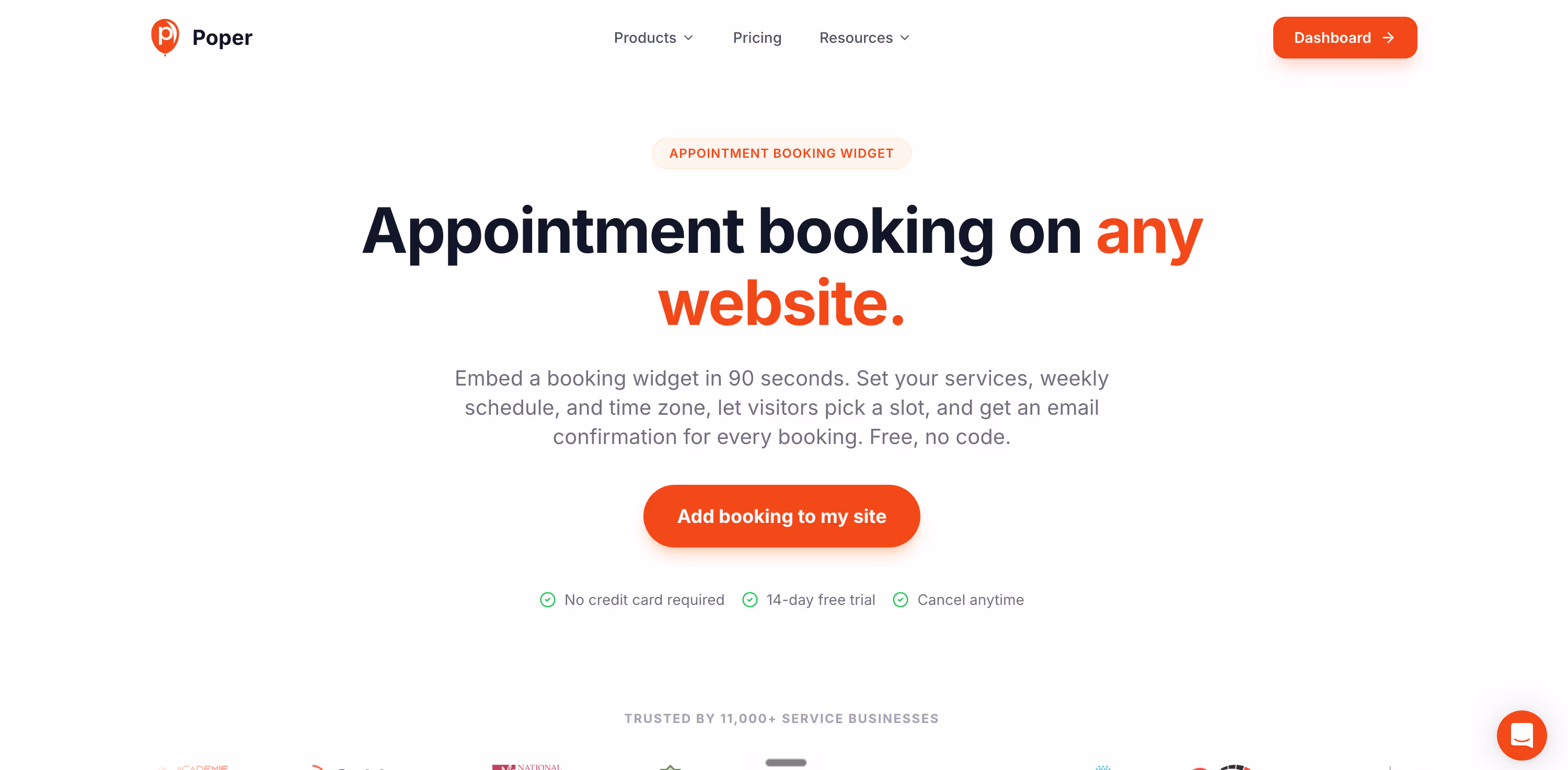 Poper's Appointment Booking