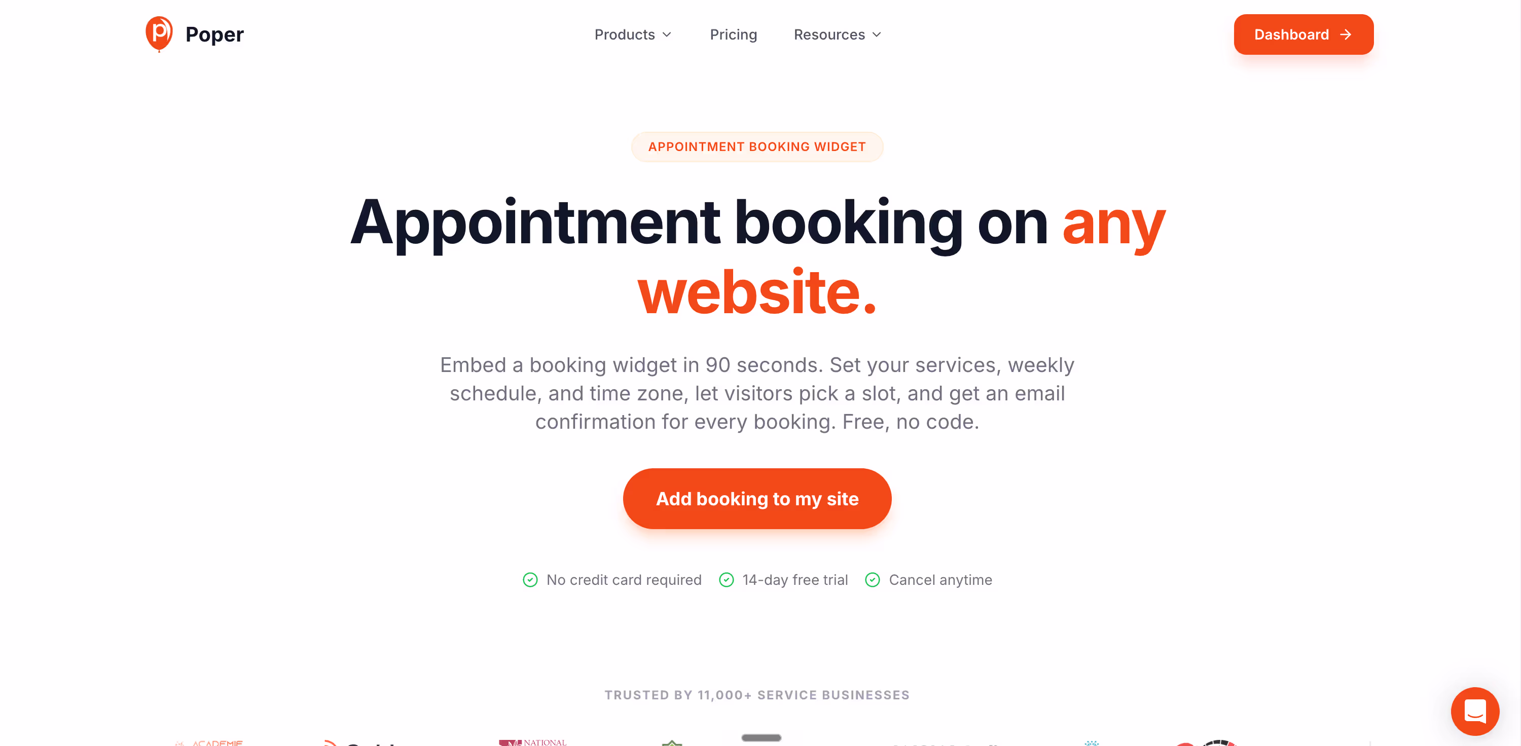 Poper's Appointment Booking