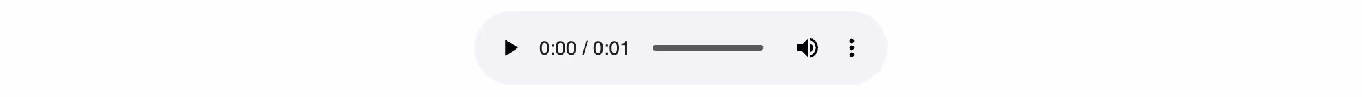 HTML Native Audio