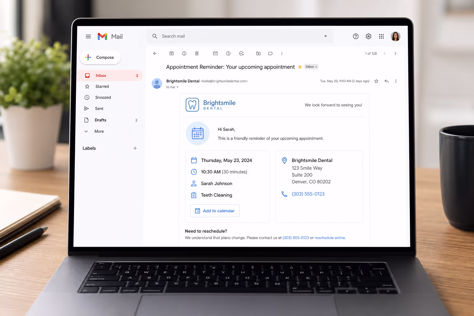Email Reminder