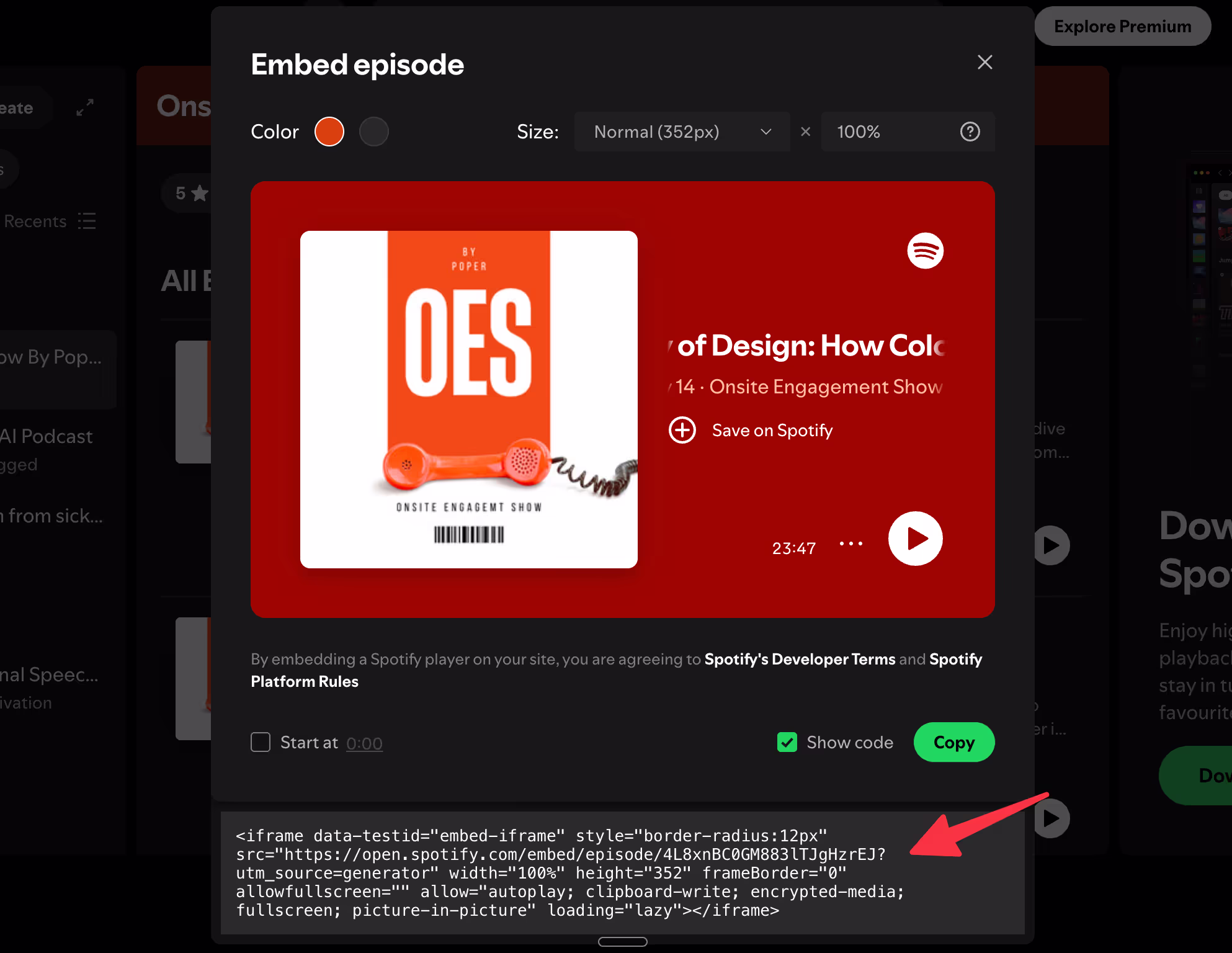Spotify Embed