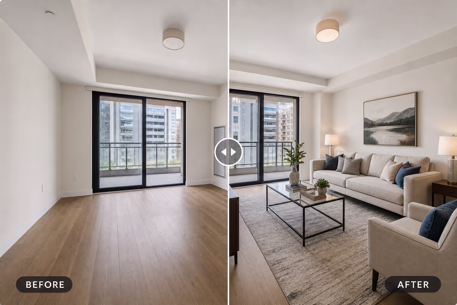 Virtual staging.