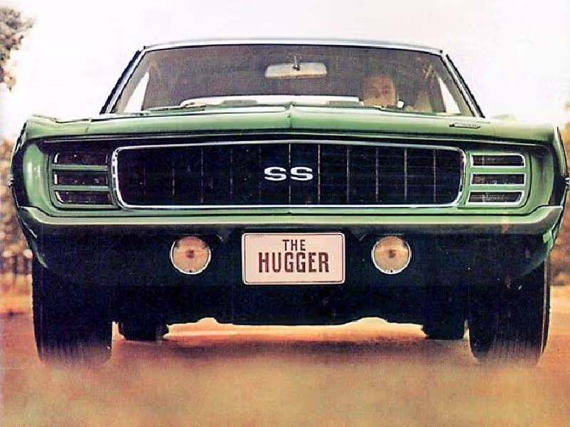 1969 Chevrolet Camaro print ad