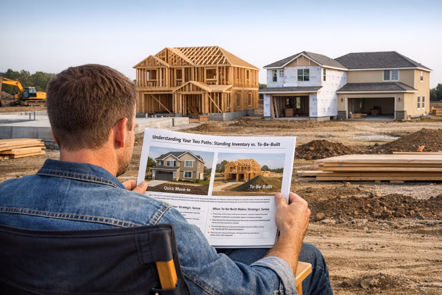To-Be-Built New Construction Home Timeline Sacramento Area Construction progress of to-be-built new construction home showing timeline in Sacramento