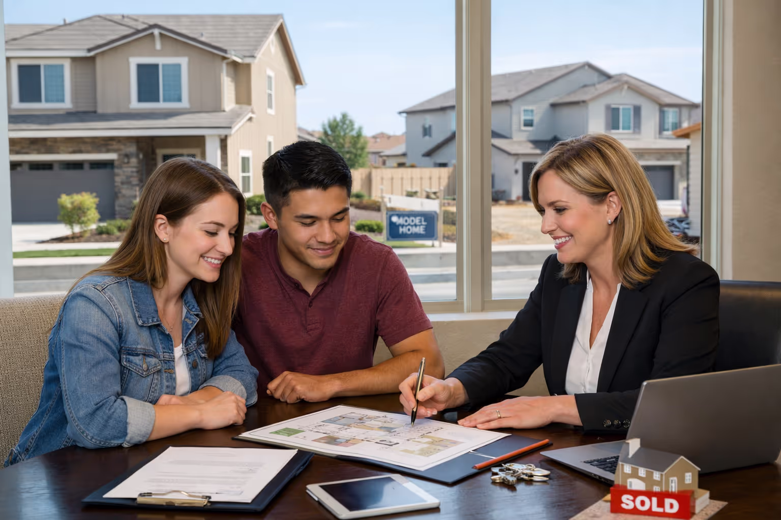 New construction homes in Elk Grove Sacramento area for first-time homebuyers with realtor representation