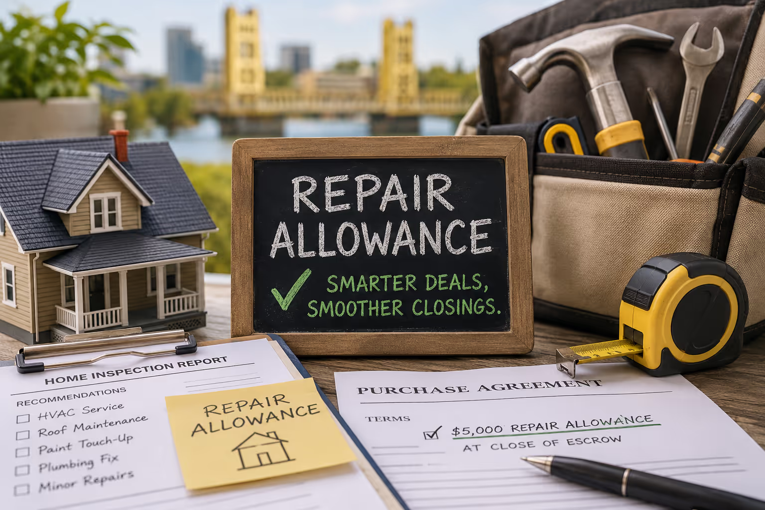 Repair Allowance Negotiation Strategy for Sacramento Sellers Sacramento seller concessions repair allowance simplifying post-inspection negotiations