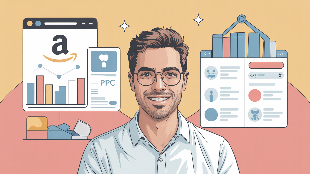 Expert Amazon PPC consultant guiding 7-figure brand owners on hiring tips, red flags, and pricing strategies for profitable ad management