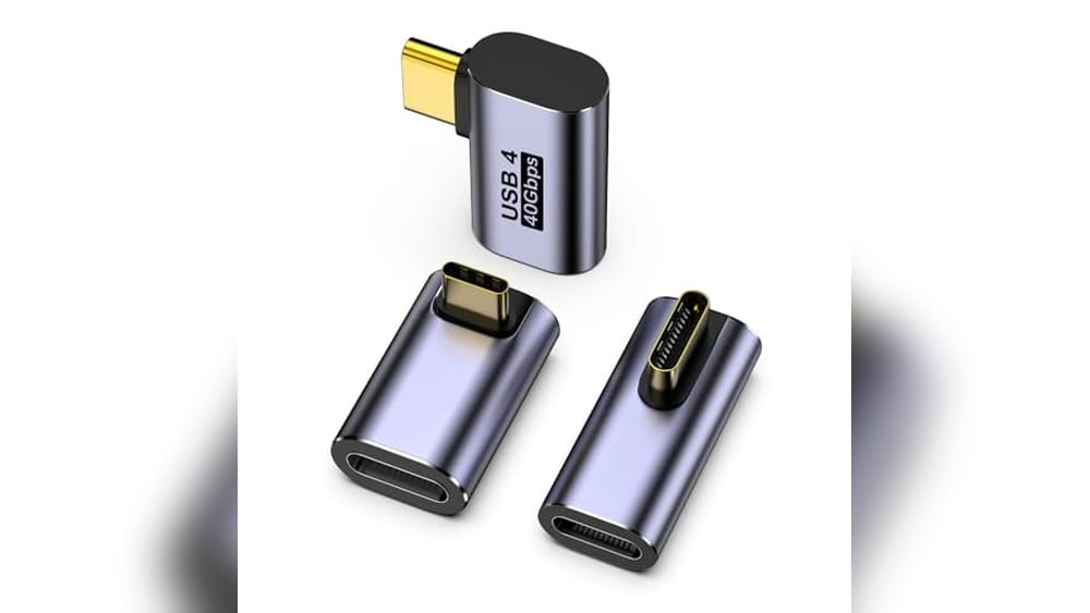 LUIRSAY USB C Angle Plug 90 Degree: Perfekter Adapter für iPhone & MacBook