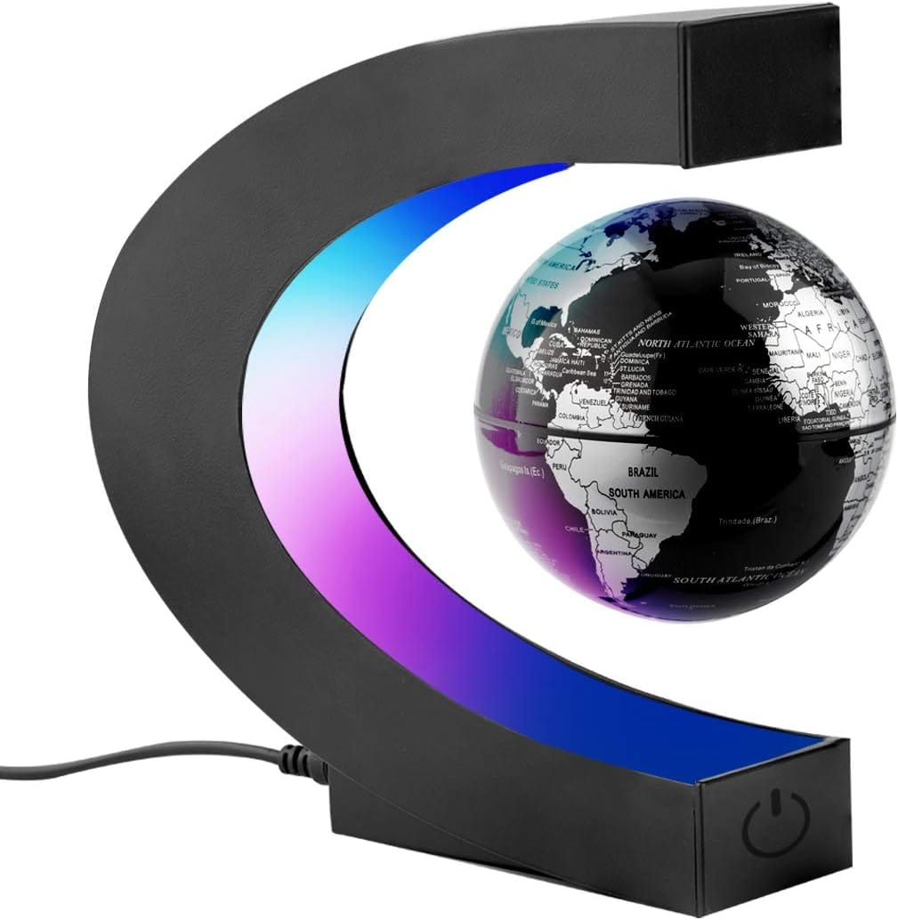 Schwebende Weltkarte: Der magnetische Globus für Bildung und Dekoration