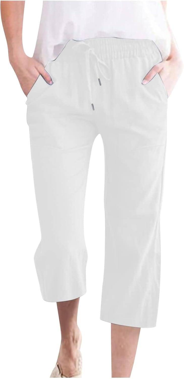 Bequeme Eleganz: AEGJEGVD Leinenhose für Damen im Sommer 2025