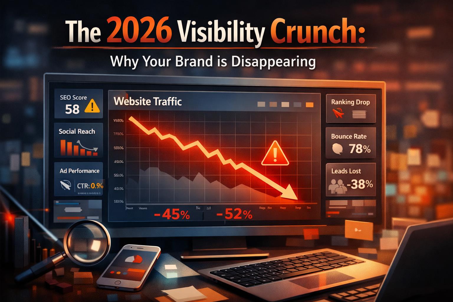 The 2026 Visibility Crunch: Why Your Brand Is Disappearing