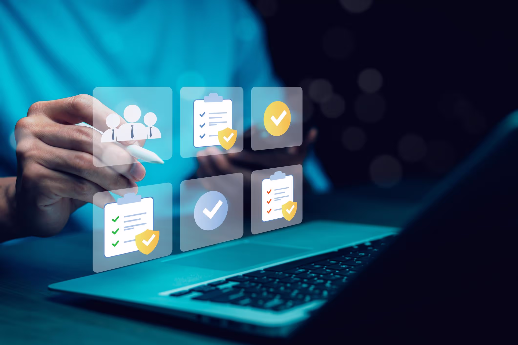 AI content strategy governance framework showing approval workflows and quality checkpoints