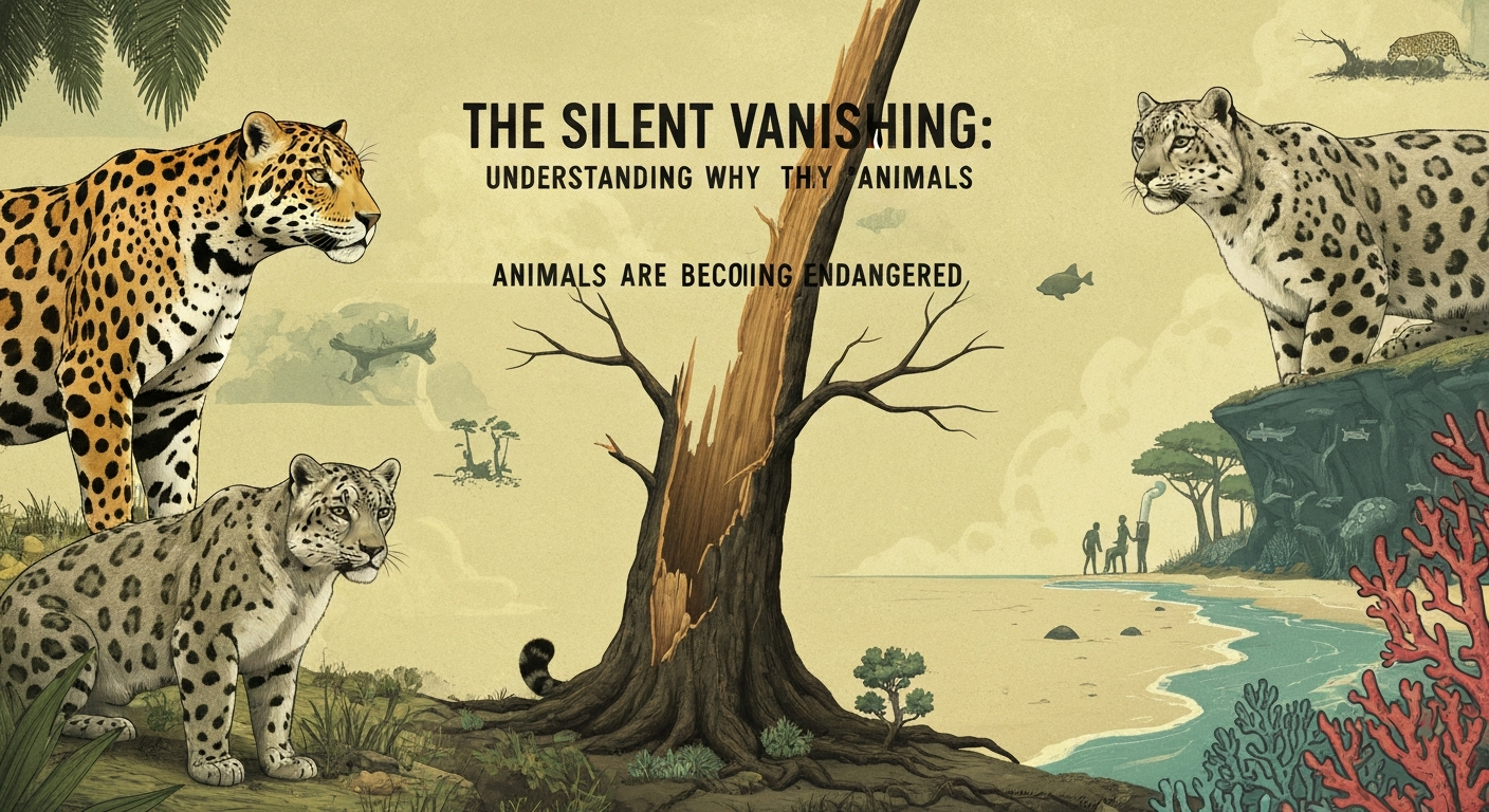The Silent Vanishing: Understanding Why Animals Are Becoming Endangered