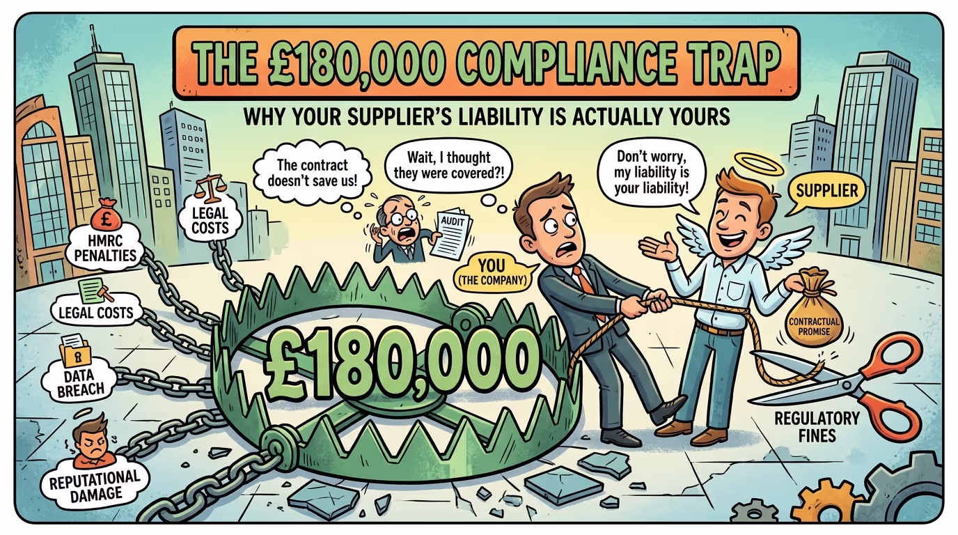 The £180,000 Compliance Trap: Why Your Supplier’s Liability Is Actually Yours