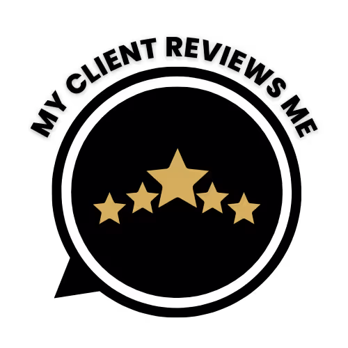 logo My client reviews me s'adapte à la typologie de vos types de client