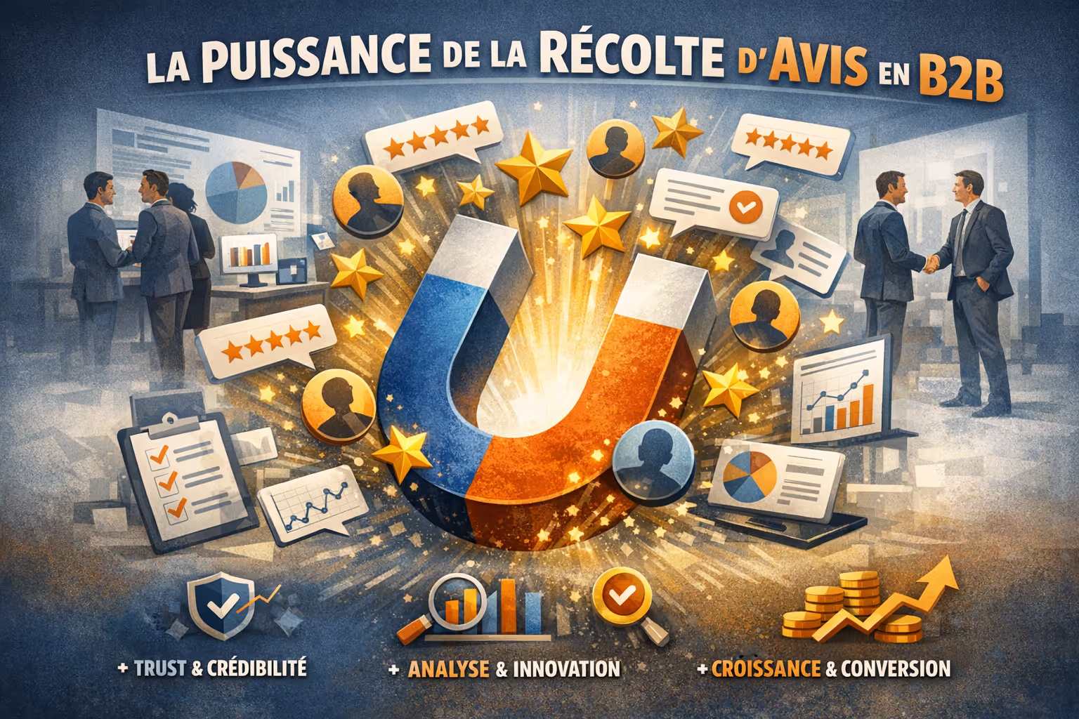 Avis client : la puissance de la récolte pour le B2B