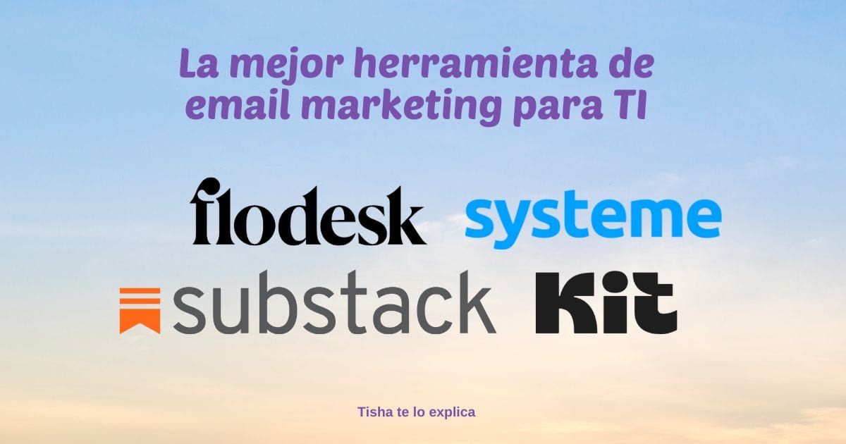 ¿Cuál plataforma de email marketing es para ti? Comparativa sin tecnicismos