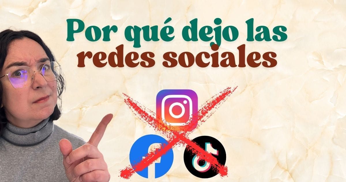 Por qué dejo las redes sociales en 2025