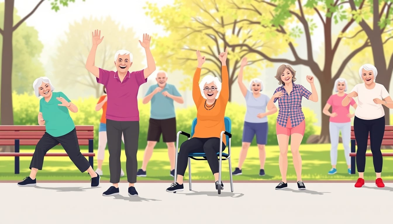 15-minütiges Fitnessprogramm für Senioren: Gesund und aktiv im Alter!
