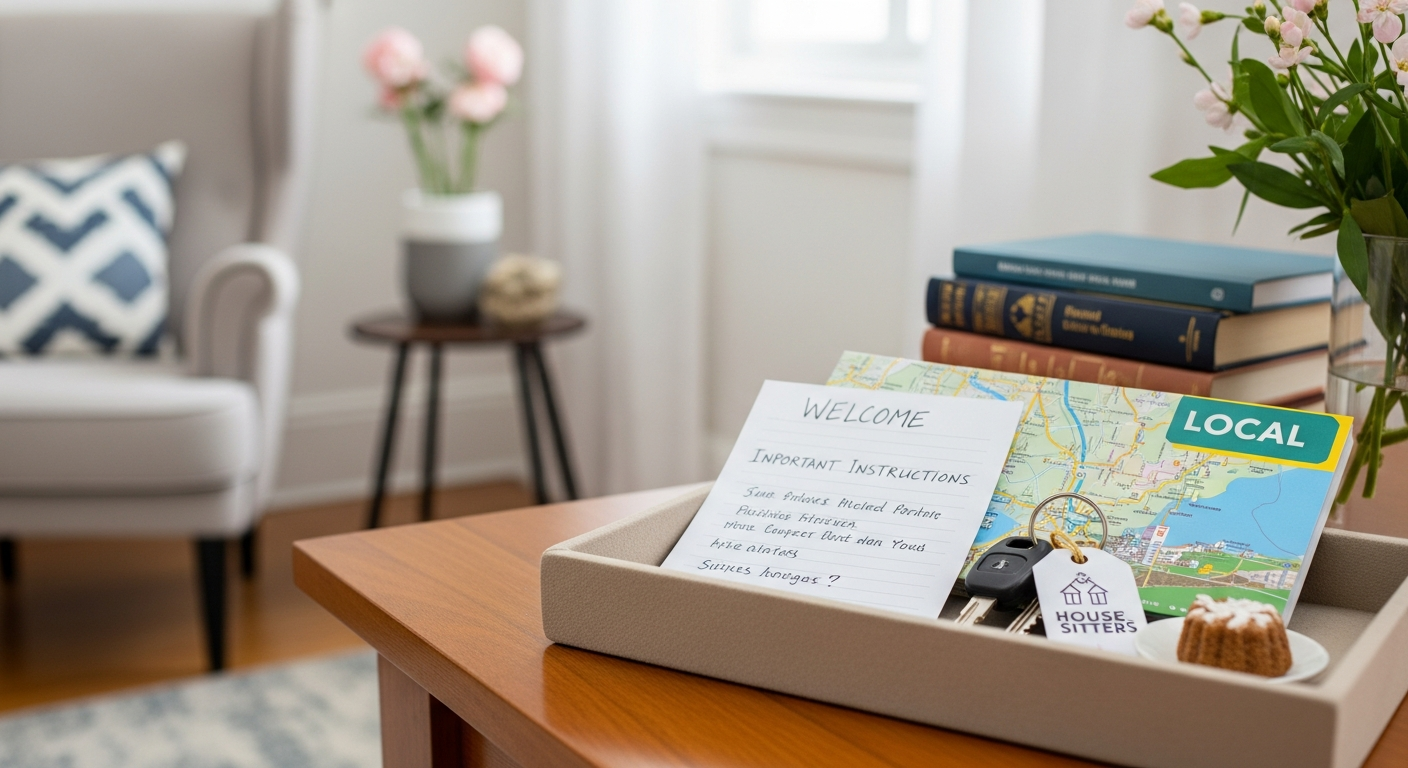 How to prepare for a house sitter