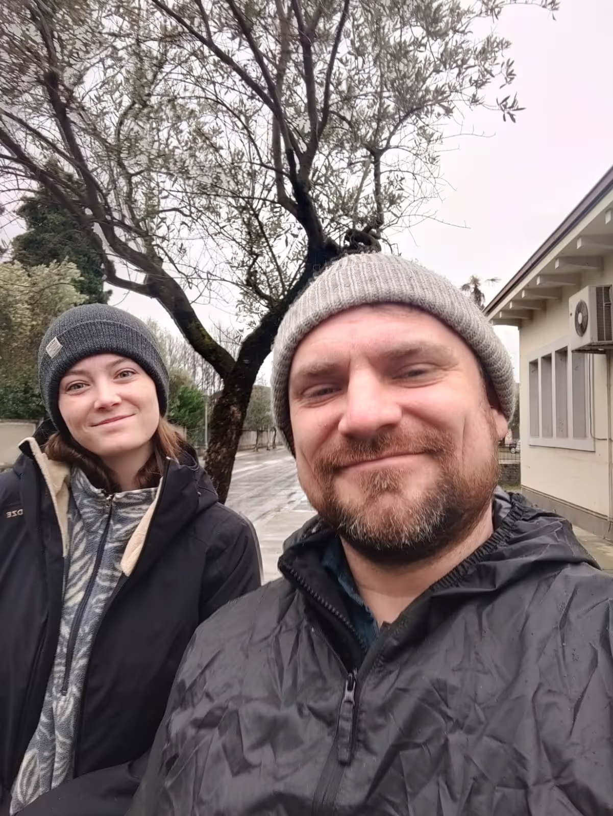 Konrad and Caro in Italy