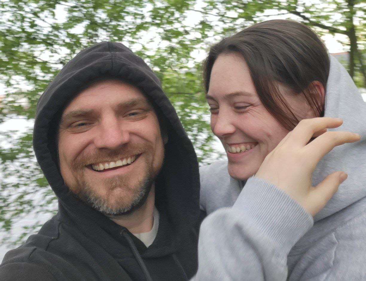 Konrad and Caro in Berlin