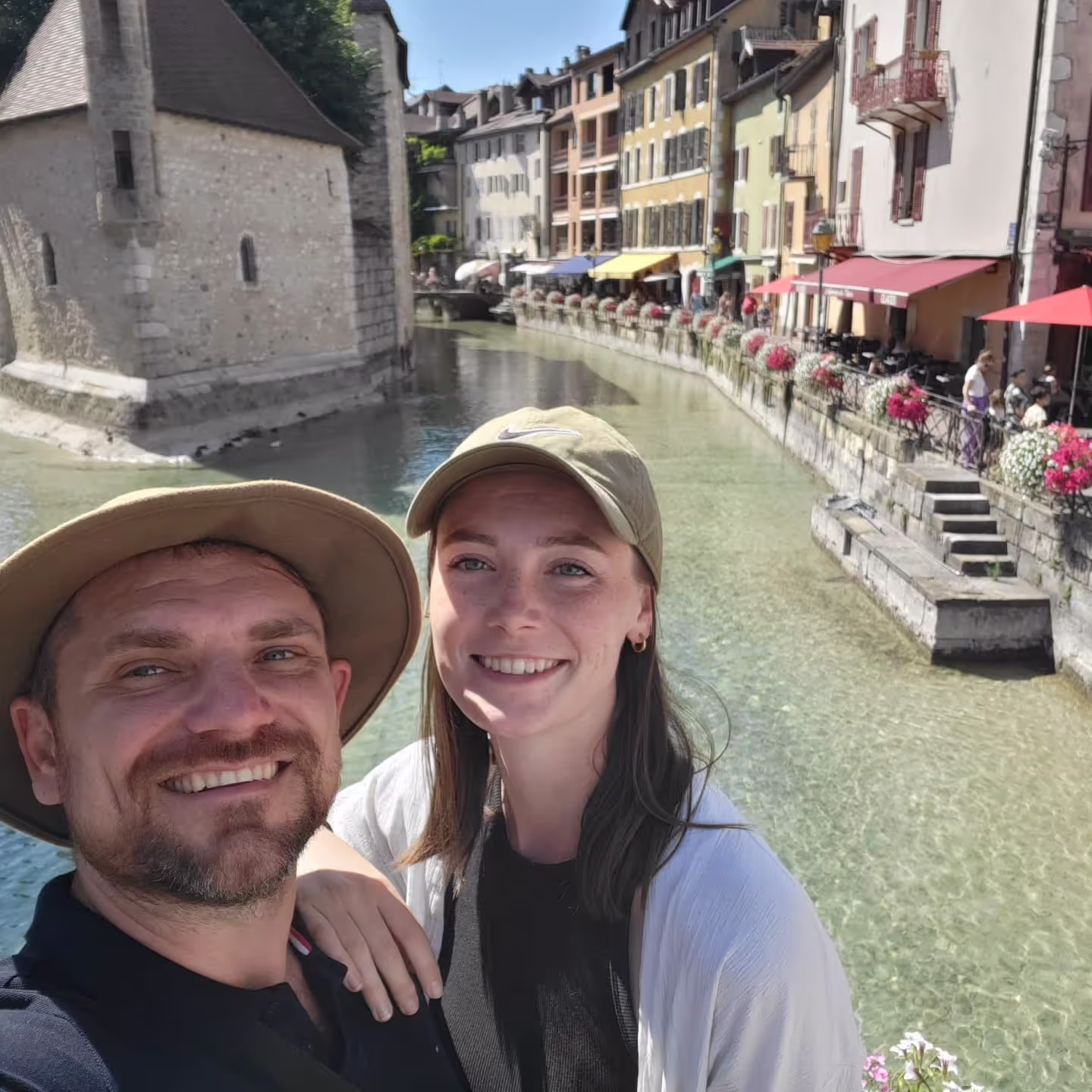 Konrad and Caro in Annecy 