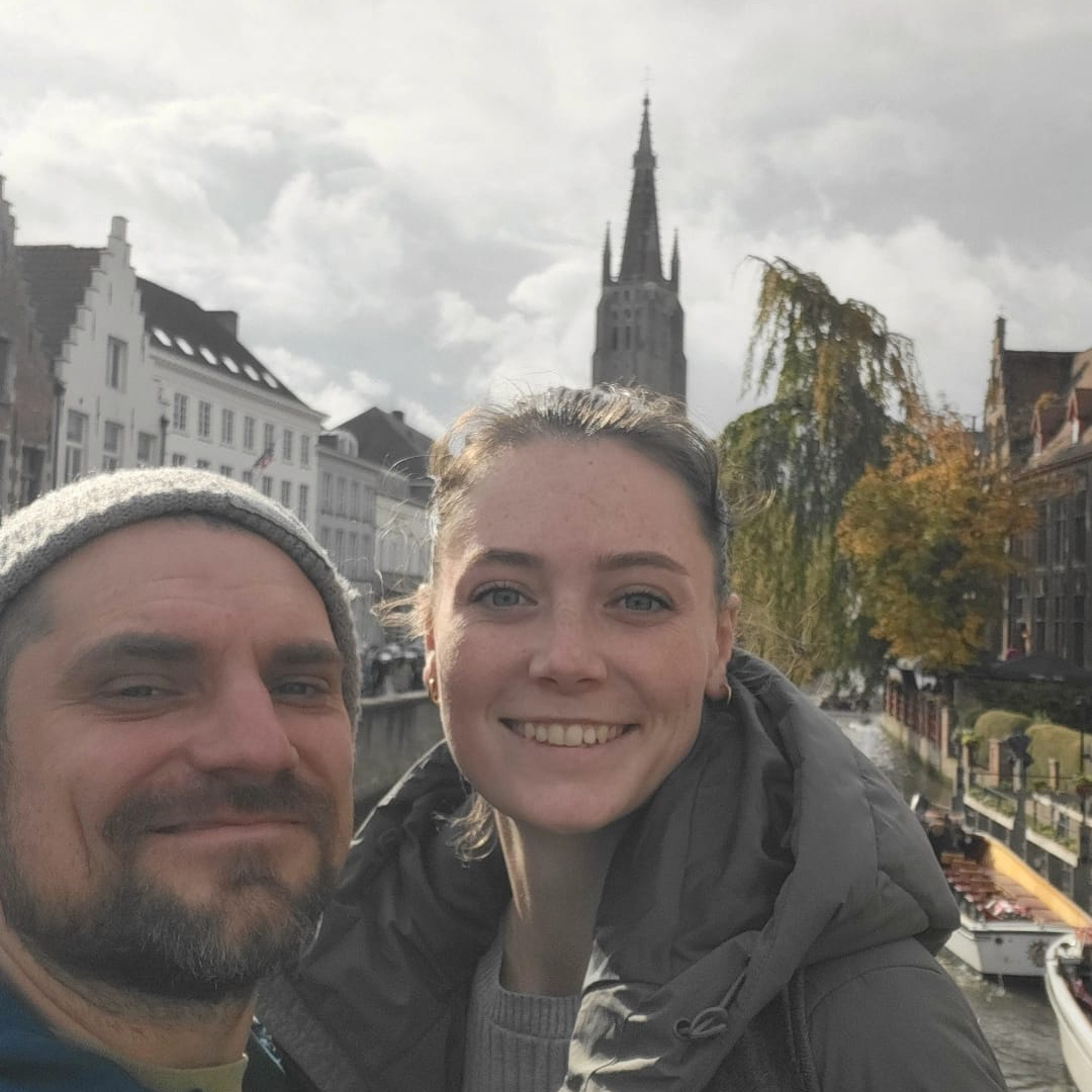 Konrad and Caro in Brugge
