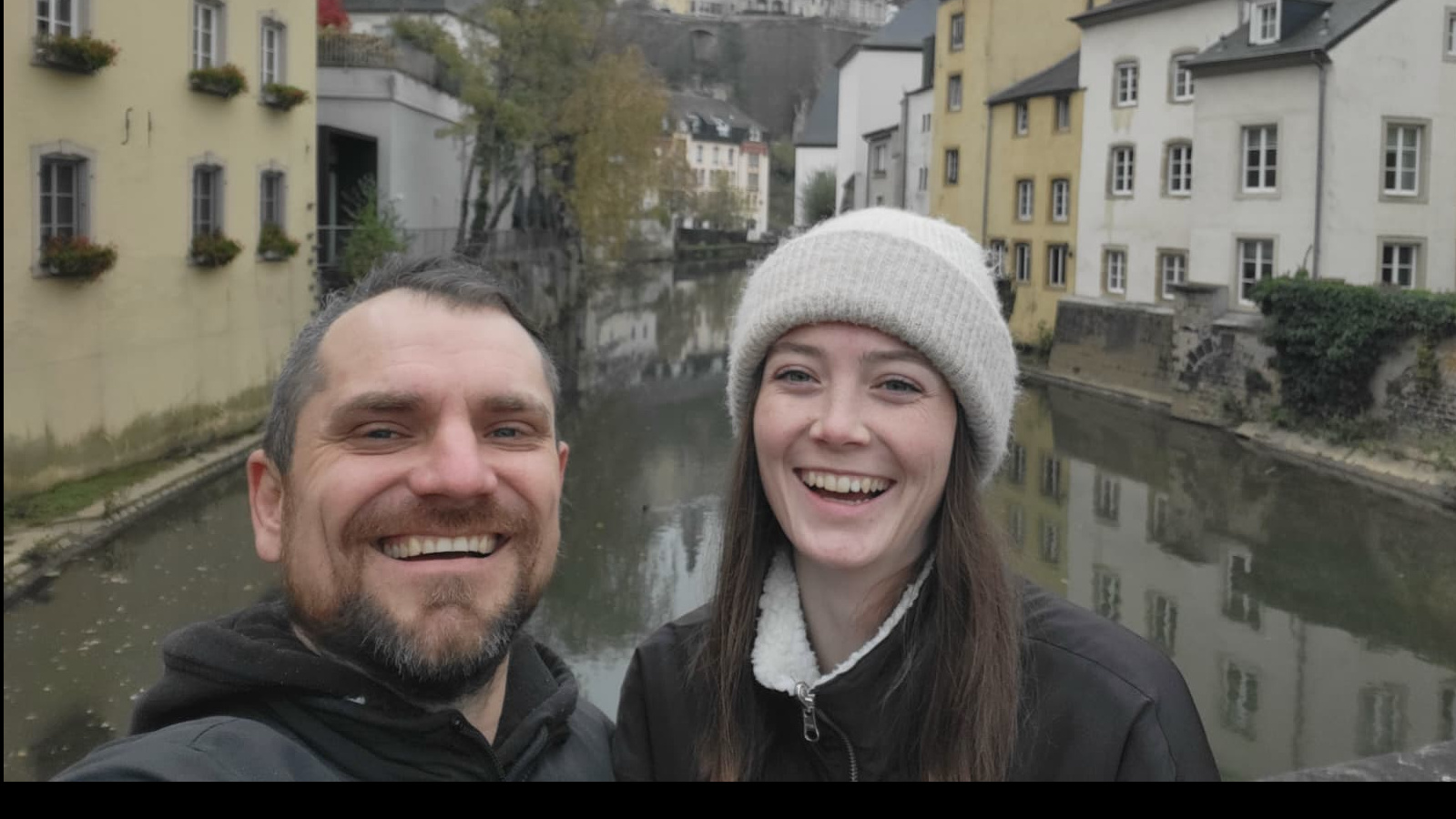 Konrad and Caro in Luxembourg