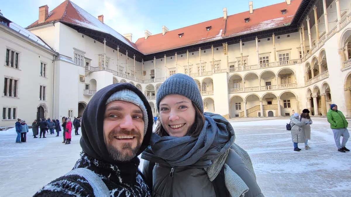 Konrad and Caro in Krakow