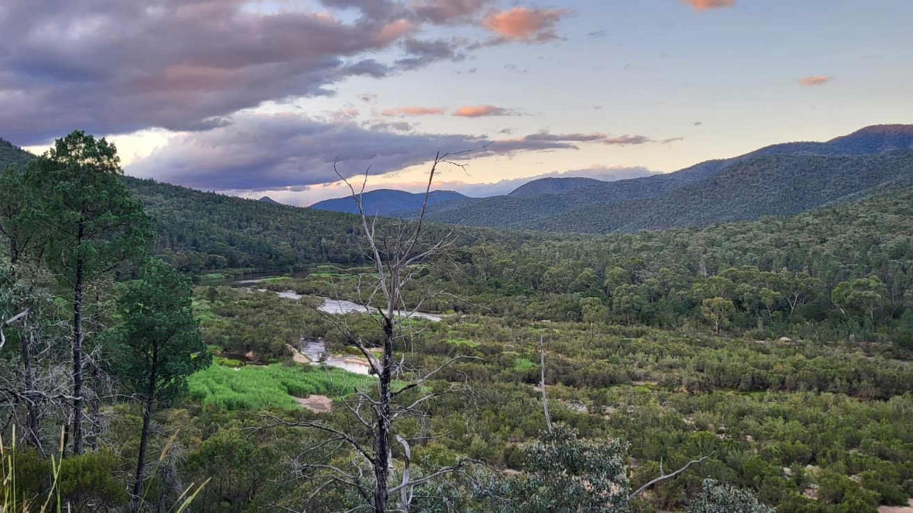 The Snowy River in Australia