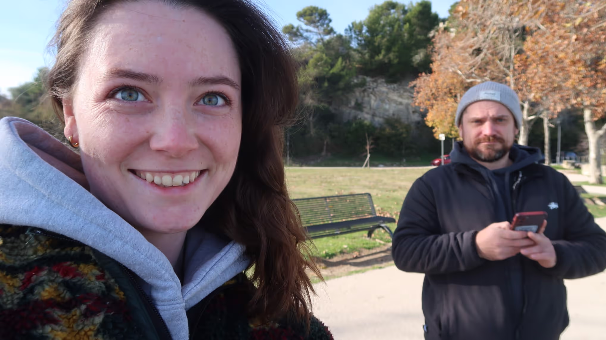 Konrad and Caro in Italy